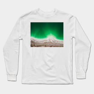 Azure lake top view Long Sleeve T-Shirt